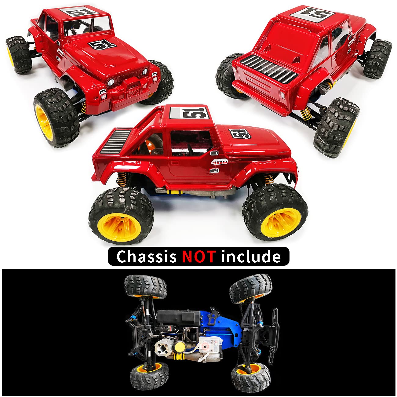 ホビーラジコン HIGH DETAIT BIG FOOT 71sT6oaWTzL._UF350,350_QL80_.jpg